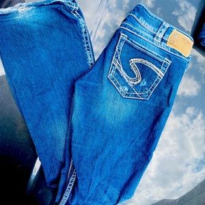 Silver jeans
